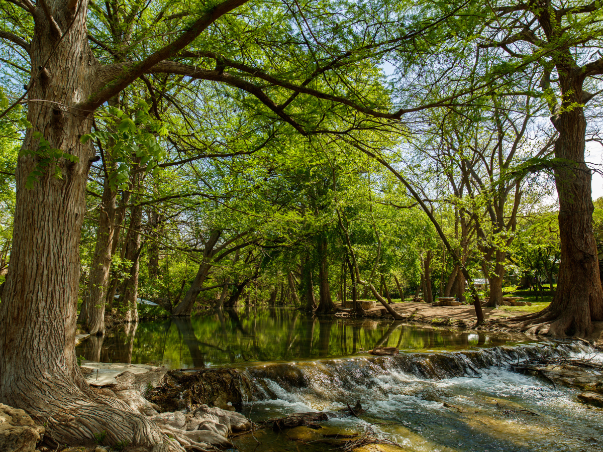 Image of blue hole in wimberley