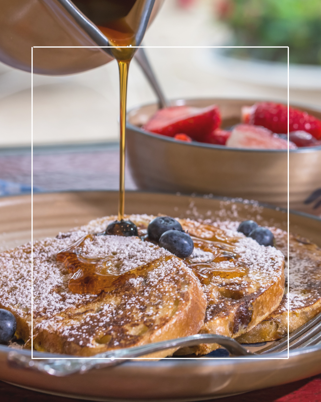 Inn_at_Sunset_Mill_Ranch_Wimberley_Hotel_review - Inn at Sunset Mill Ranch Image of pancakes and syrup